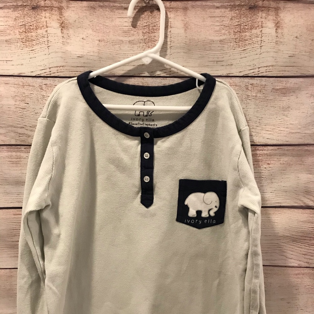 Ivory Ella Sleep Top XS